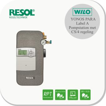 Combi pakket FlowSol®B HE-CS/4 regeling