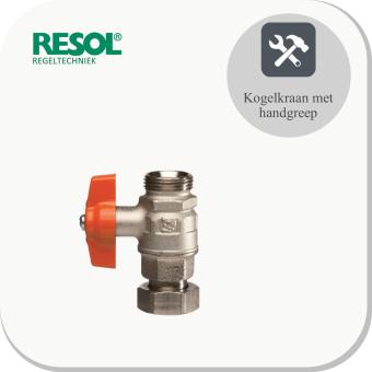 Kogelkraanset met T handgreep