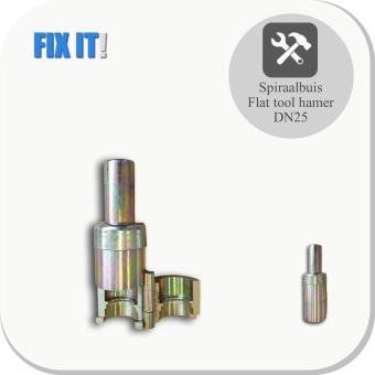 Solarbuis Flat toot (incl. DN25 klem)