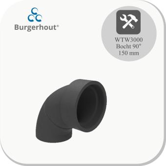 HR-WTW3000 bocht 90° 150mm