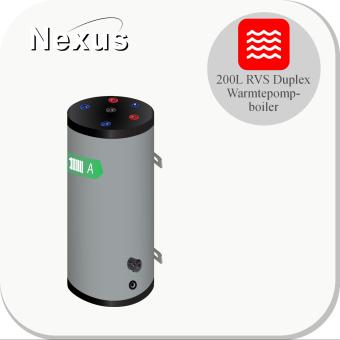 RVS Hygiëne boiler 200L XL-LE1-W/M-B-C4