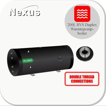 RVS Hygiëne boiler 200H XL-LE1 Black