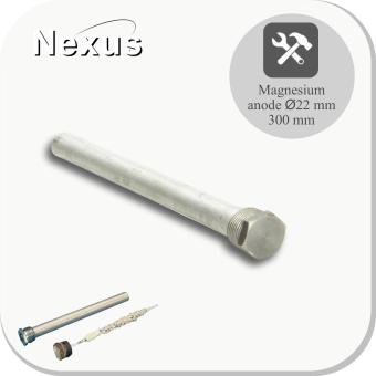 Magnesium anode Ø22  /300mm Boilers