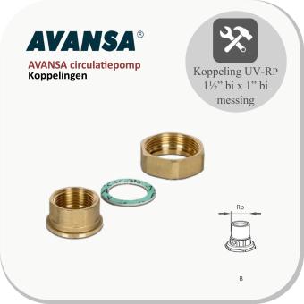 AVANSA pompkoppeling  UV Rp1”