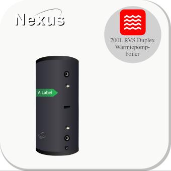 OEM 200 XL-LE1 Black/ RVS Hygiëne boiler