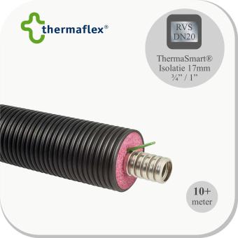 DN20 HT Solar Enkel 17mm isolatie