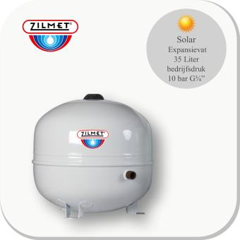 Solar Plus expansievat 35L G3/4