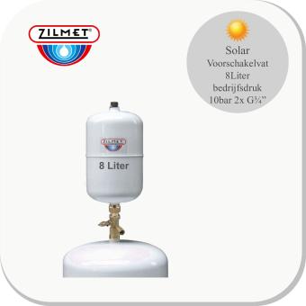 8ltr Solar voorschakelvat