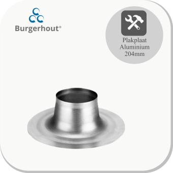 Plakplaat aluminium 204mm
