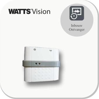 Inbouw ontvanger t.b.v. elekt. vloerverw