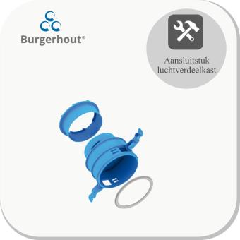 Aansluitstuk luchtverdeelkast